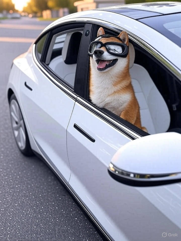 Bying Tesla with Dogecoin